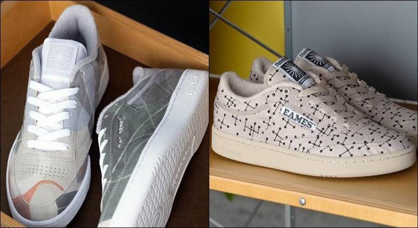Honouring ray eames’ historic works, Reebok and Eames confirm club c ‘composition & dot pattern’ 