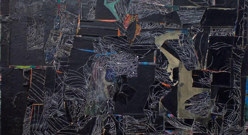 Descent of the Ganges,Acrylic on canvas