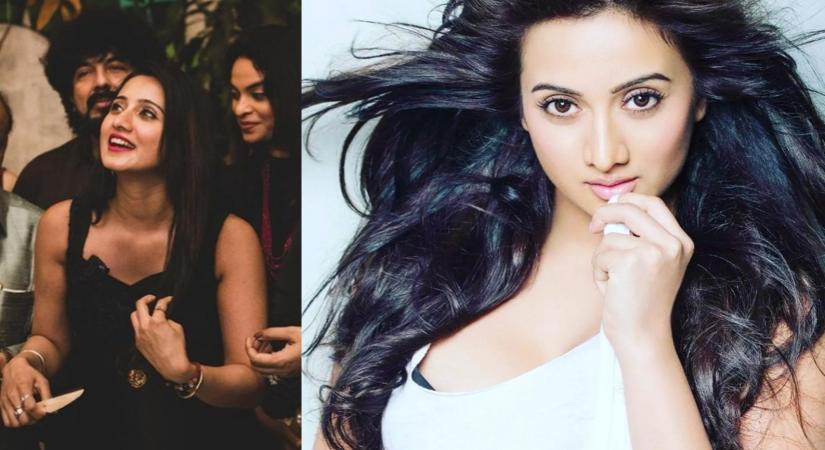 Bollywood actress Juhi Chawla responds to a tag by Kannada actress Harshika wins hearts.