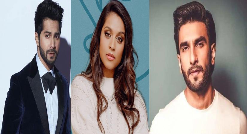 Lilly Singh, Ranveer Singh, Varun Dhawan.