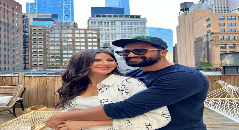 Katrina to hubby Vicky: You make everything better.(photo:instagram)