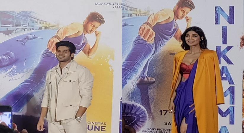 Abhimanyu jammed with Shilpa Shetty Kundra on fitness and food during 'Nikamma' shoot