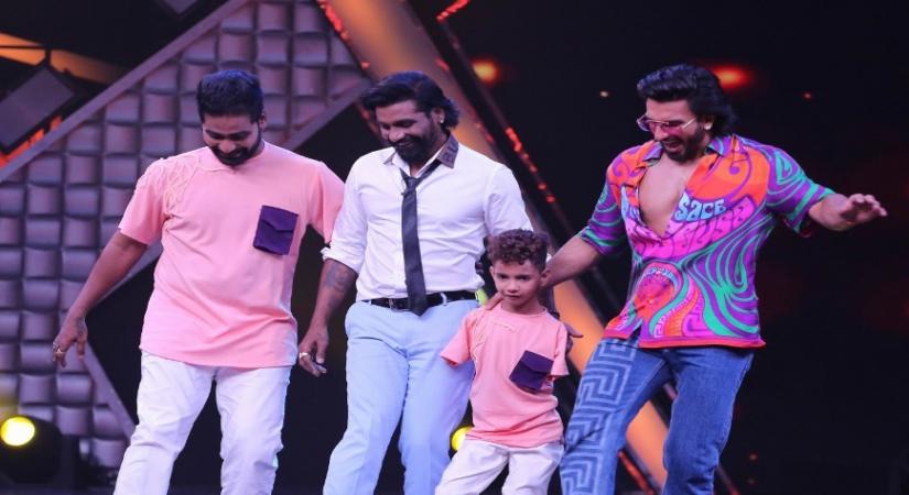 Ranveer Singh in complete awe of 'DID L'il Masters 5' contestant Ahmed Raja's performance.