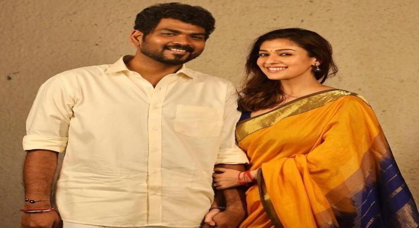 Vignesh weds Nayanthara, couple seek blessings from Rajinikanth.
