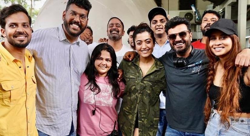Rashmika Mandanna wraps up her portions for Vikas Bahl's 'Goodbye'.