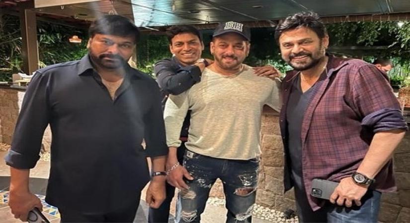 Chiranjeevi-Salman Khan-Venkatesh.