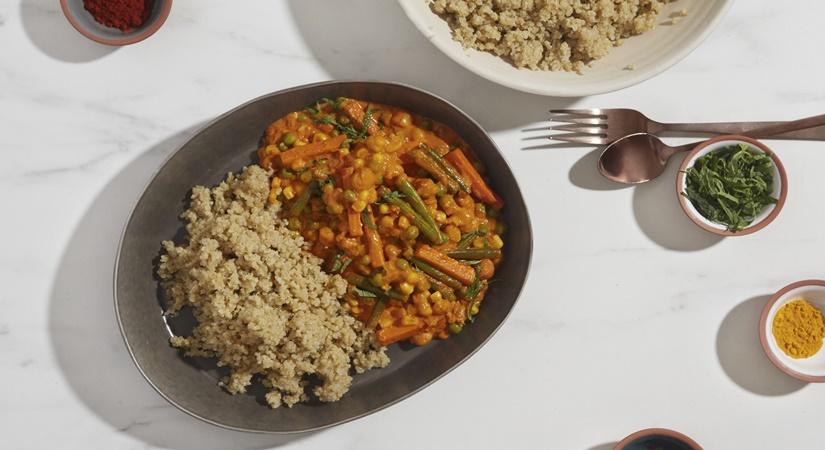Rainbow Curry by Kanchan Khoya.
