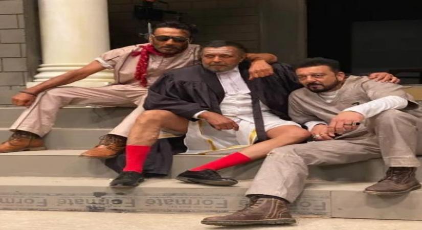 Retro action flick 'Baap' features Sanjay Dutt, Mithun, Jackie Shroff, Sunny Deol