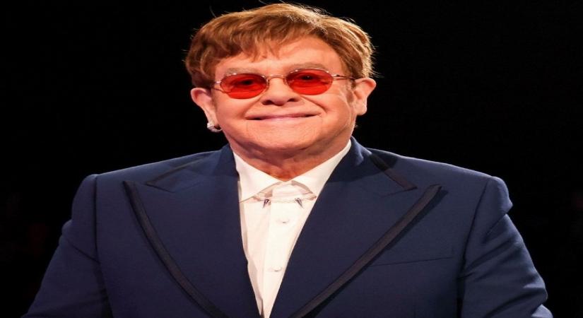 Elton John says he's in 'top health' despite being seen in wheelchair