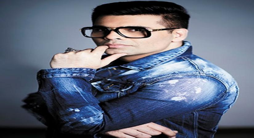 Karan Johar wishing Varun Dhawan on birthday.