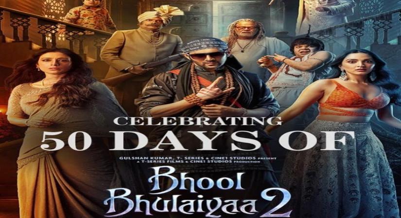 Kartik Aaryan completes a 50 day run at the box office with Bhool Bhulaiyaa 2.