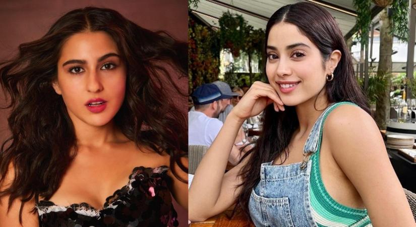 Sara Ali Khan and Janhvi Kapoor.(photo:Instagram)