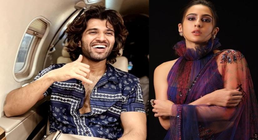 Vijay Deverakonda-Sara Ali Khan.(photo:instagram)