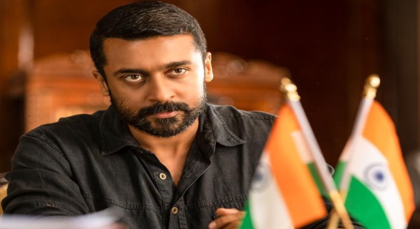 Dedicate this award to my kids and loving family: Suriya.