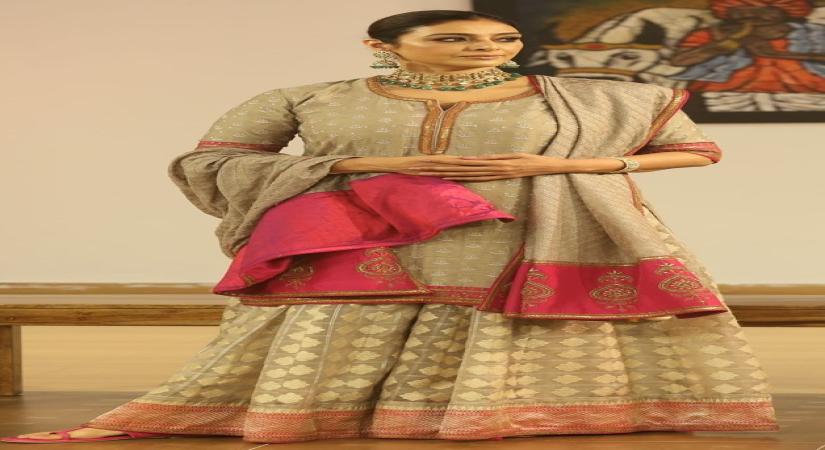Tabu dazzles in Telangana's traditional weaves.