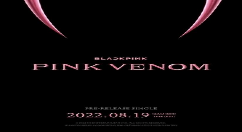 Seoul :A teaser image for "Pink Venom," provided by YG Entertainment.(Yonhap/IANS)