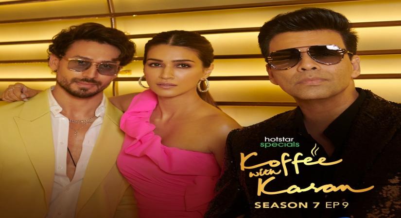 Kriti Sanon 'Koffee With Karan' story. Please remove the branding