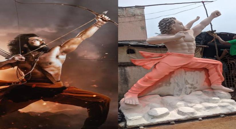'RRR' fever grips Ganesh Chaturthi celebrations in Hyderabad