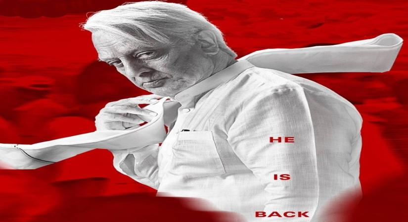 Kamal Haasan announces resumption of 'Indian 2' shooting.