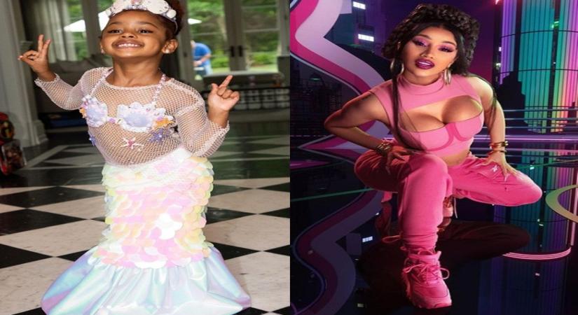 Cardi B's 4-year-old sings to Lady Gaga's 'Bad Romance' in Insta video.