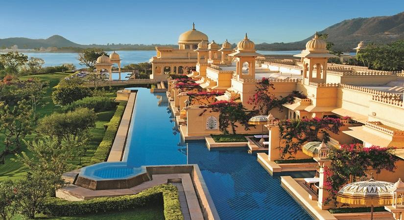 The Oberoi Udaivilas, Udaipur Semi private pool