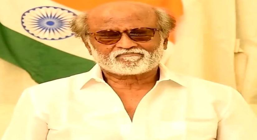 Honour freedom fighters by flying National Flag, says Rajinikanth.