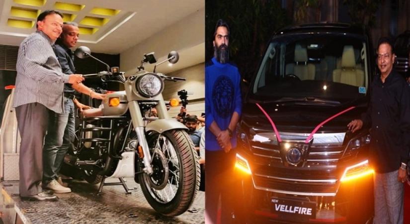 Producer presents costly car to Simbu, bike to Gautham Menon to celebrate Vendhu Thanindhadhu Kaadu's success