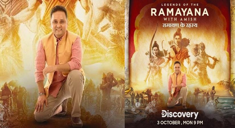 Author Amish Tripathi to host travel-mythology show 'Legends of the Ramayana with Amish'