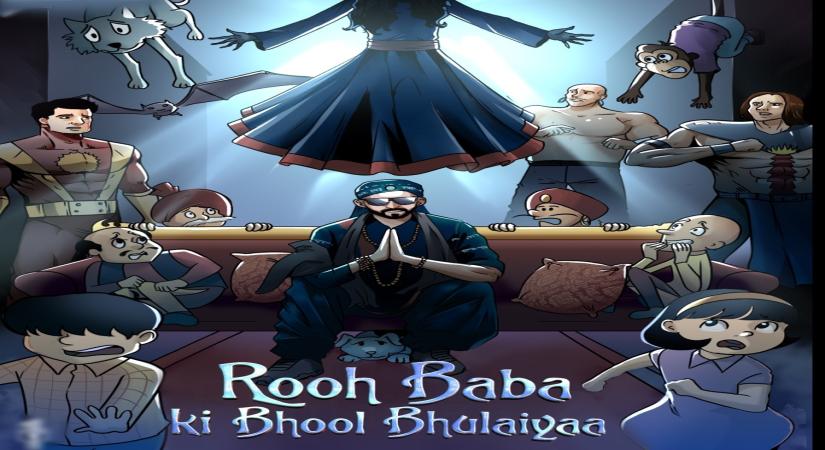 Kartik Aaryan bhool bhulaiyaa comic.