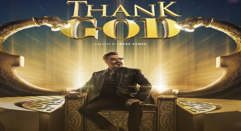 Case filed in UP against Ajay Devgn's 'Thank God'.(photo:Twitter)