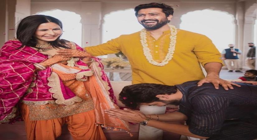 'Jeete raho, khush raho' is Katrina's birthday wish for Vicky Kaushal's brother Sunny.(photo:instagram)