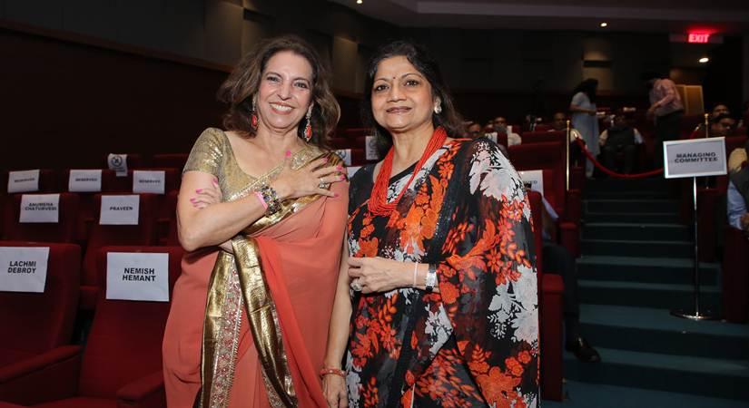 (L-R) Nandita Jain Director INOX India & Singer Minu Bakshi