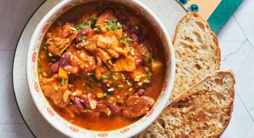 Vegan Ham & Bean Stew 