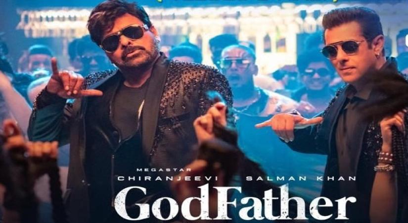 Chiranjeevi Ã¢ÂÂSalman Khan ace dance moves in 'GodFather' 1st Single 'Thaar Maar' Released In Telugu, Hindi