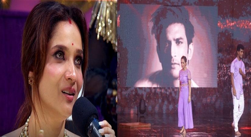 Ankita Lokhande gets emotional as reality show pays tribute to Sushant Singh Rajput
