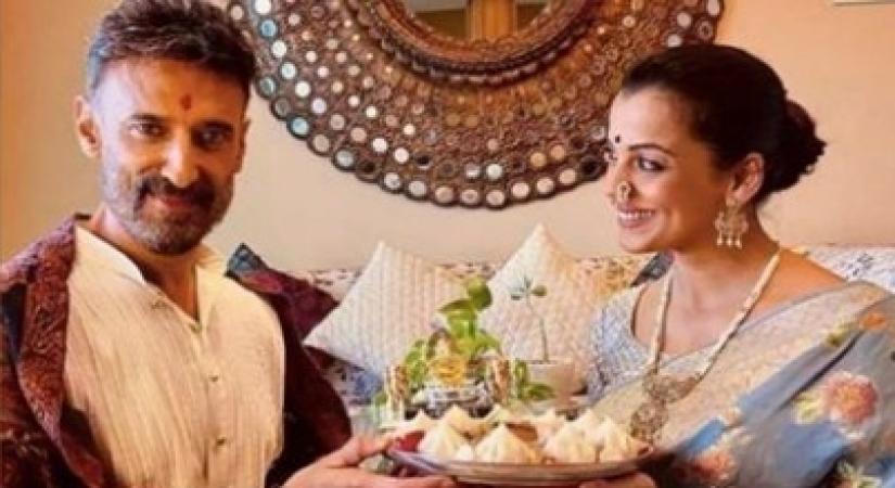 Mugdha Godse opts for no-fuss, eco-friendly Ganpati puja(instagram)