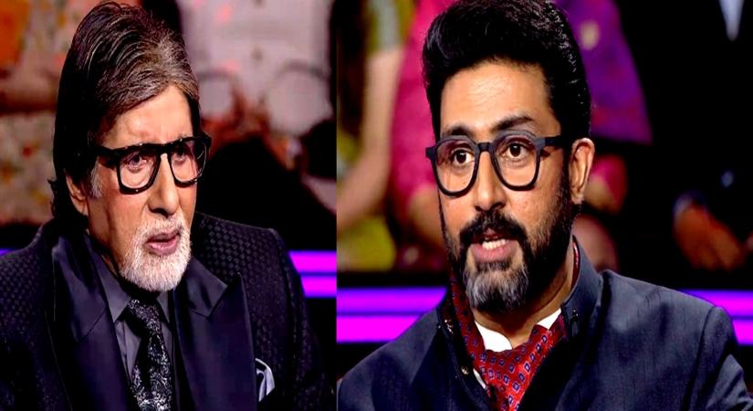 Amitabh Bachchan and Abhishek.