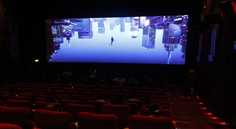 New Delhi: Delhi district authorities organised the special screening of Taapsee Pannu starrer "Thappad" for Corona warriors including doctors, Civil defence and other officers as cinema halls reopened from today as part of Unlock 5.0 with precautionary measures against COVID-19 in place, at PVR Vasant Kunj in New Delhi on Oct 15, 2020. (Photo: IANS)