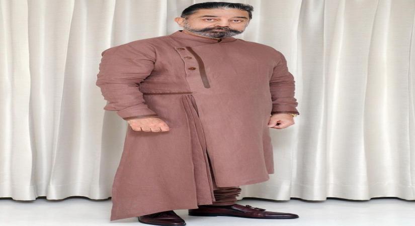 Following in Gandhi's footsteps is courage, says Kamal Haasan.