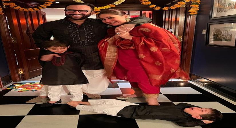 Kareena shares Diwali pics, Jeh's tantrums takes the cake. (credit;instagram)