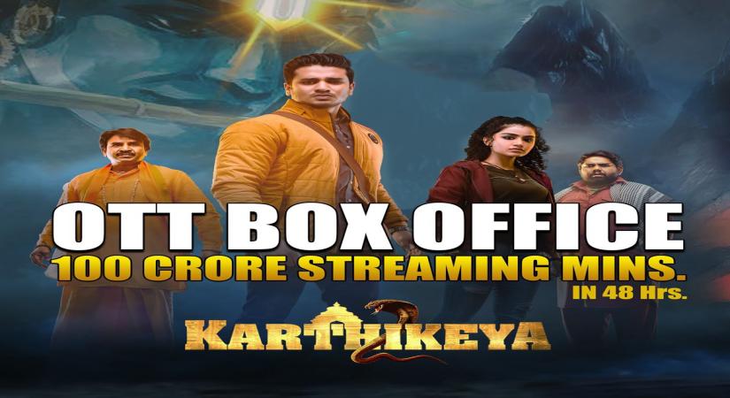 'Karthikeya 2' hits 100 crore viewing minutes in 48 hours on OTT