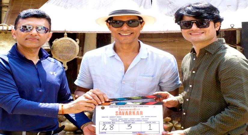 Cameras start rolling for Randeep Hooda's directorial debut 'SwatantryaVeer Savarkar'.