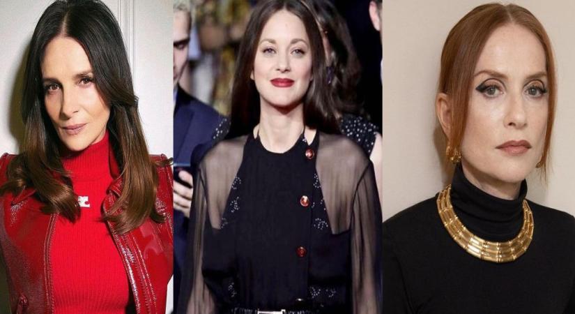 Juliette Binoche, Marion Cotillard, Isabelle Huppert
