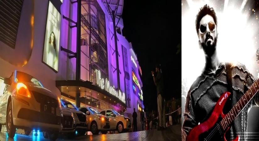 Car horns playing Anirudh's hit number 'Dippam Dappam' garners attention.