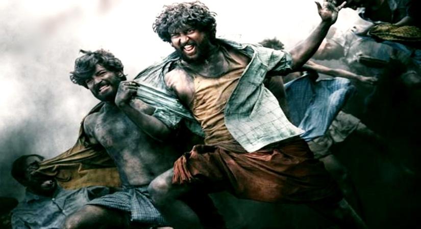 'Dhoom Dhaam Dhosthaan' from Nani's Dasara  is backed by percussion power.