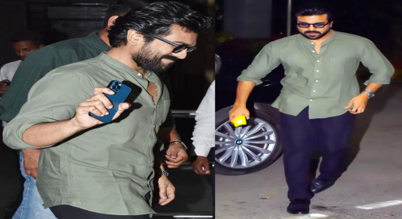 Ram Charan heads to Rajahmundry for next leg of shooting of RC 15.