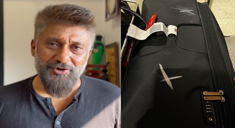 As storm rages over 'The Kashmir Files', 'X' on his luggage upsets Vivek Agnihotri