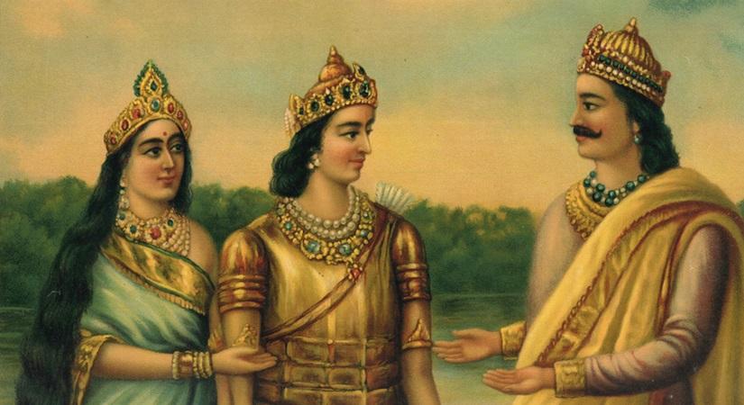 Meeting of Father, Son