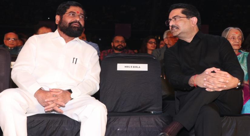 Actress Dr. Vyjayantimala Bali conferred Aditya Vikram Birla award.