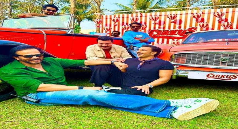 Ranveer Singh wraps up 'Cirkus' shoot, hints at 'master plans' for promotions.